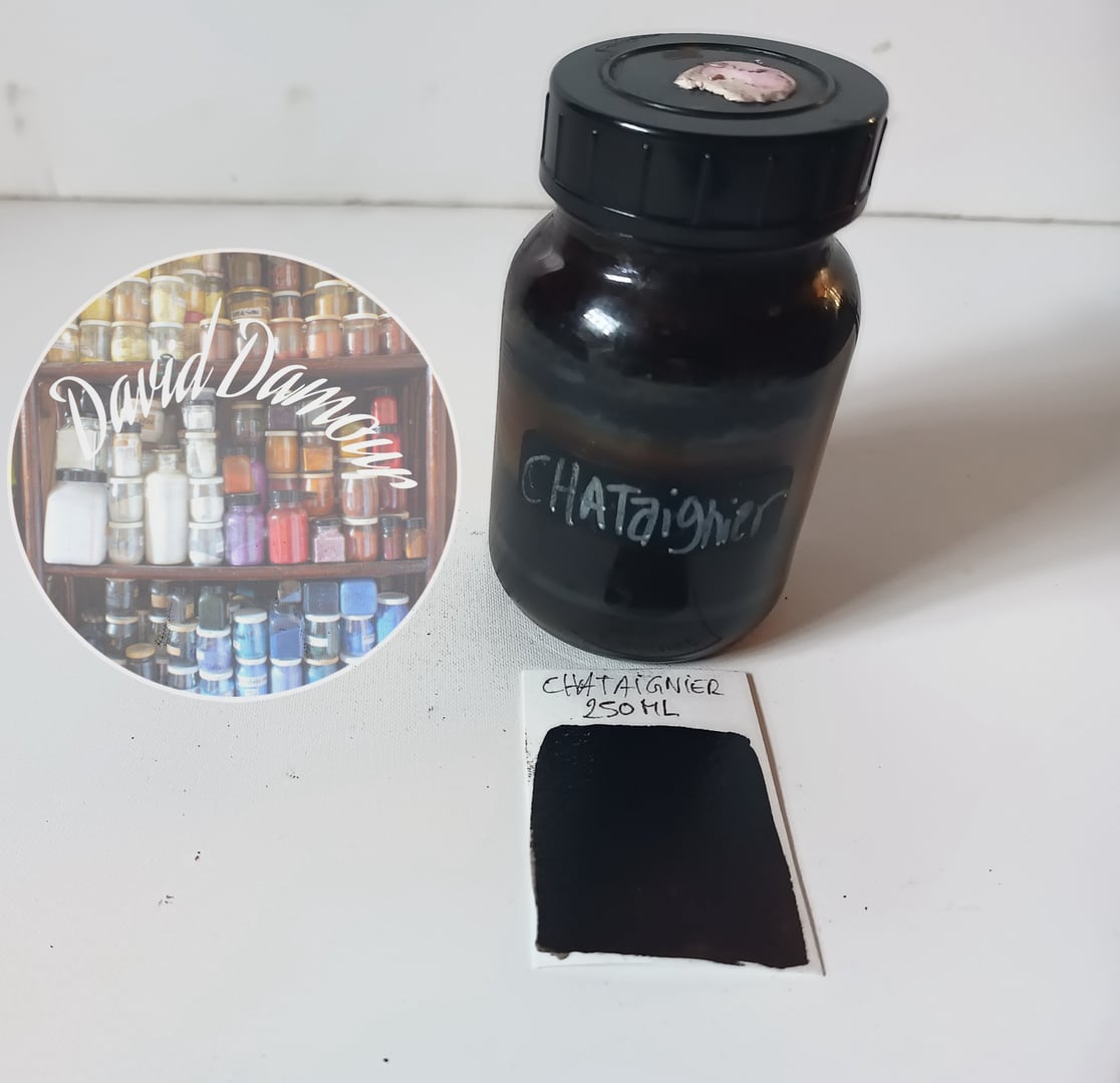 NOIR DE CHÂTAIGNIER NOIR/BRUN Colorant pur disponible en 30 ml