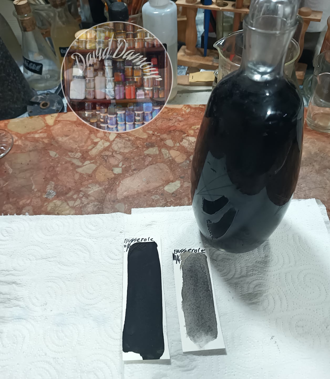 30 ML D'ENCRE DE BUSSEROLE 2024 Colorant pur PAR DAVID DAMOUR