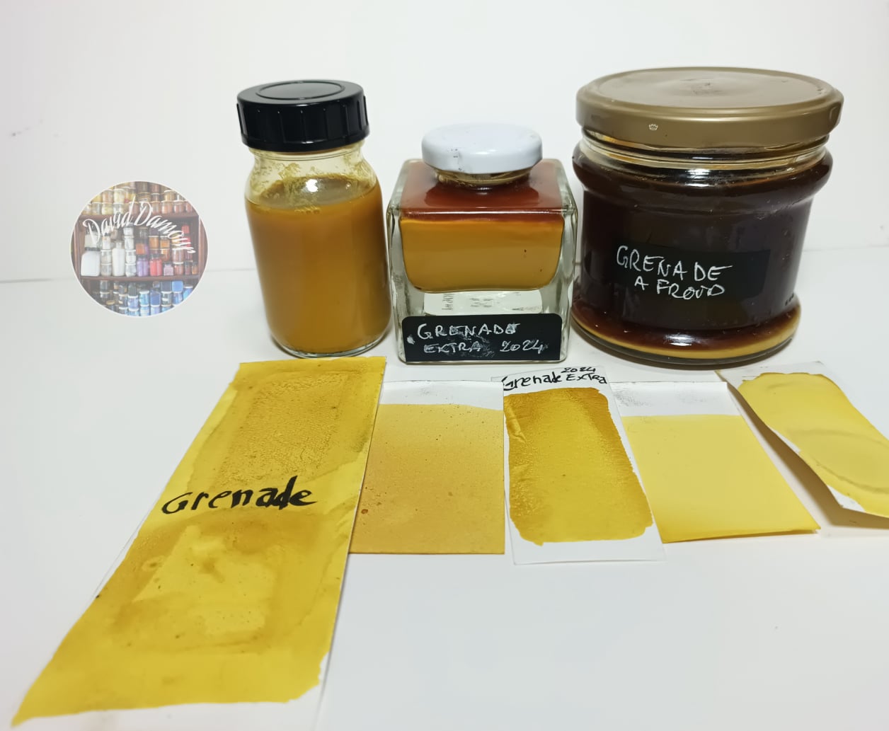 JAUNE DE GRENADE extra N°1 Colorant pur disponible en 30 ml
