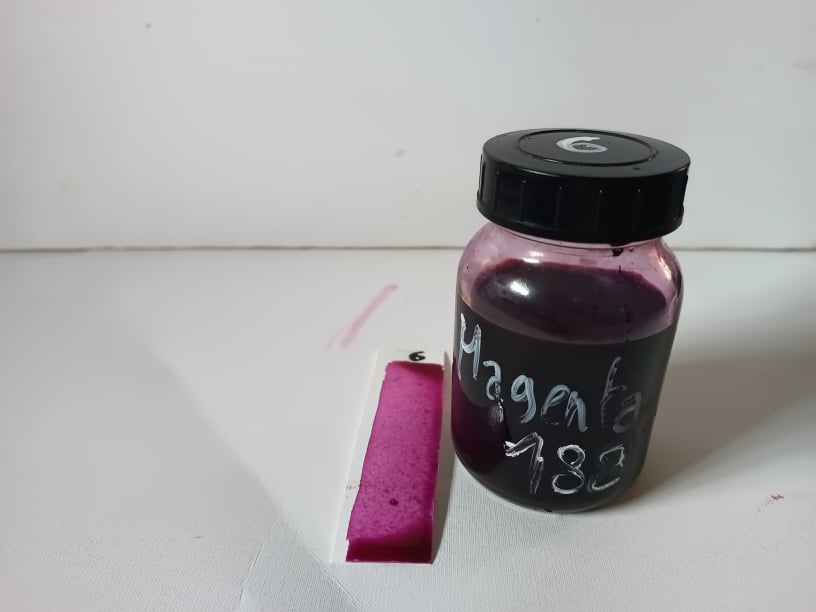 ENCRE DE COCHENILLE N°6 Colorant pur disponible en 30 ml